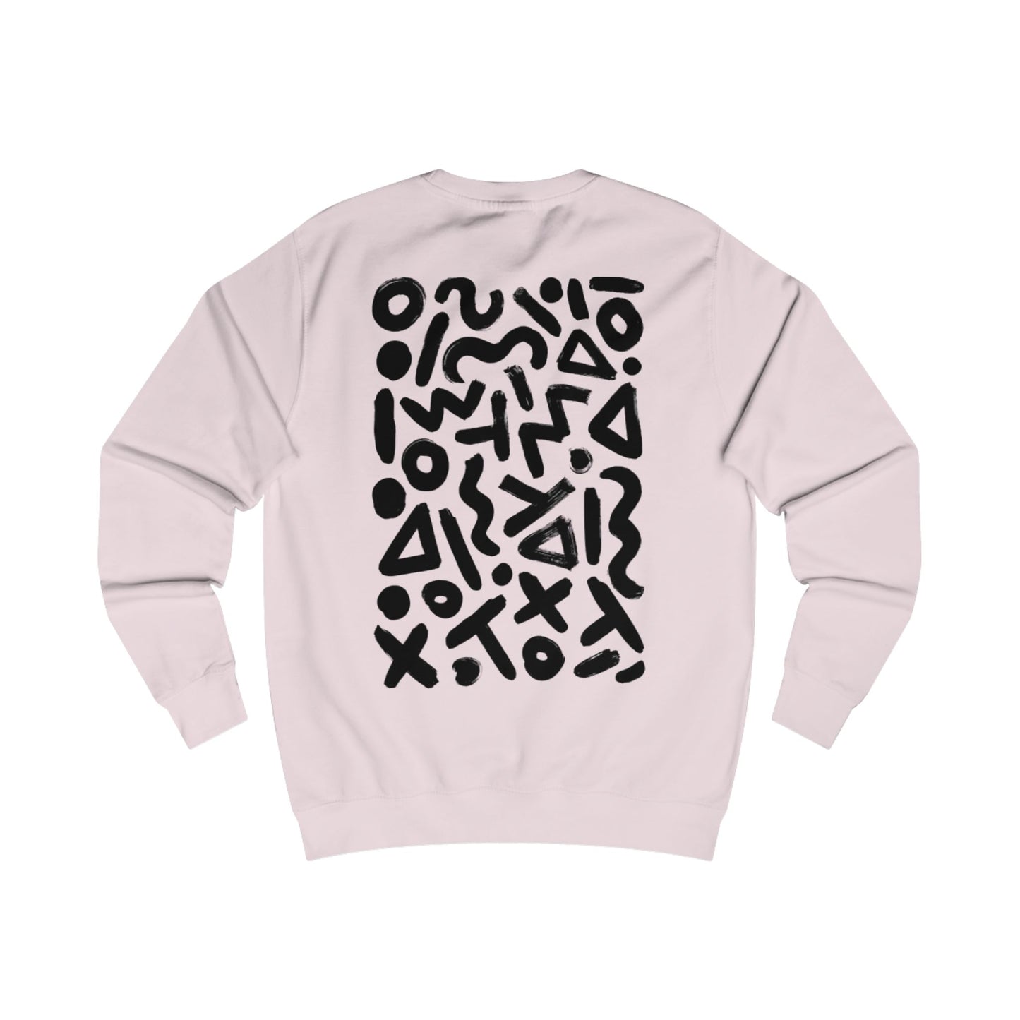 SWEATSHIRT WITH ABSTRACT DESIGN