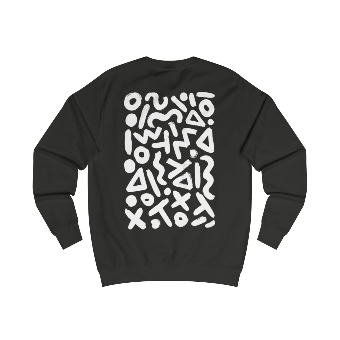 SWEATSHIRT WITH ABSTRACT DESIGN