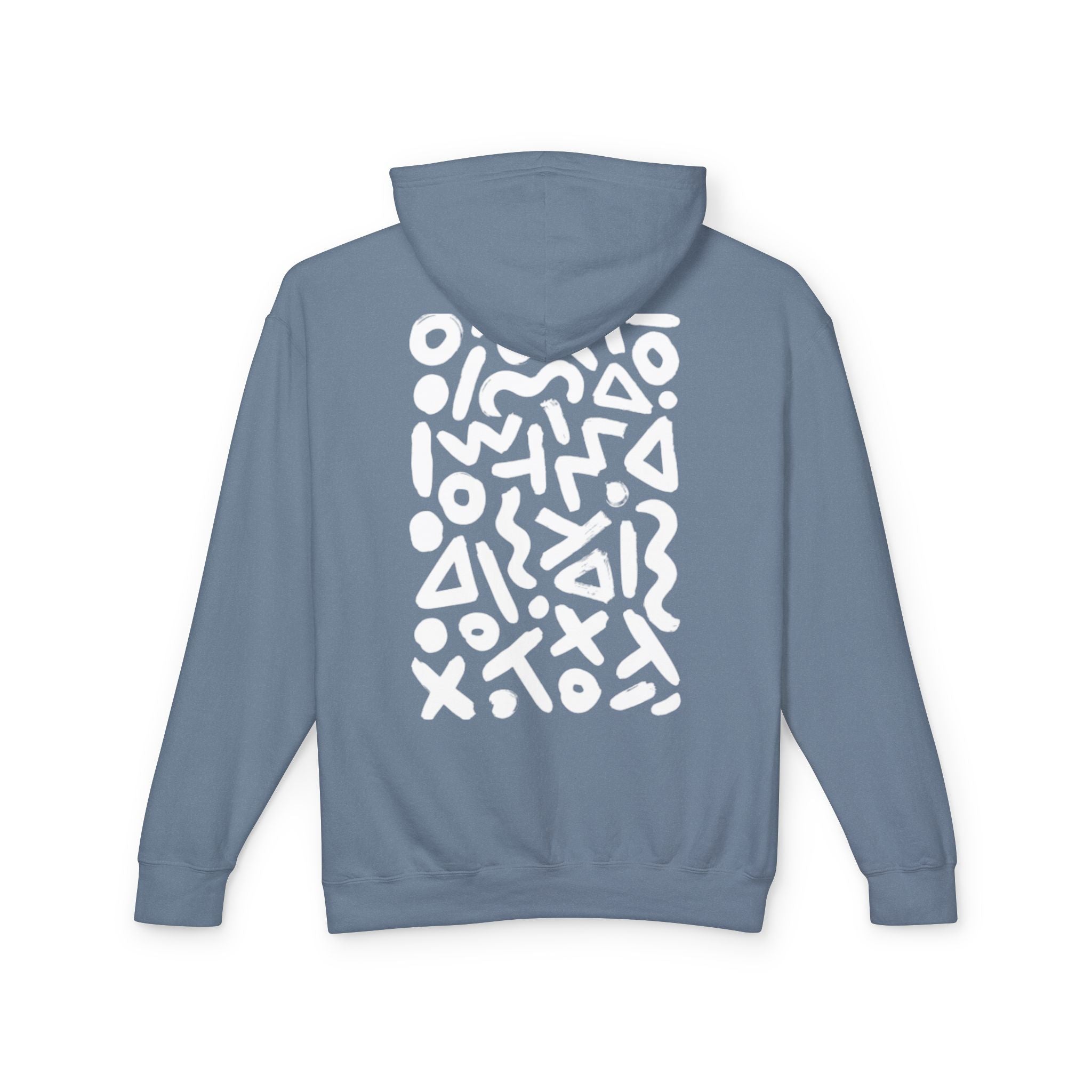 Stylish Delusion Graphic Hooded Sweatshirt