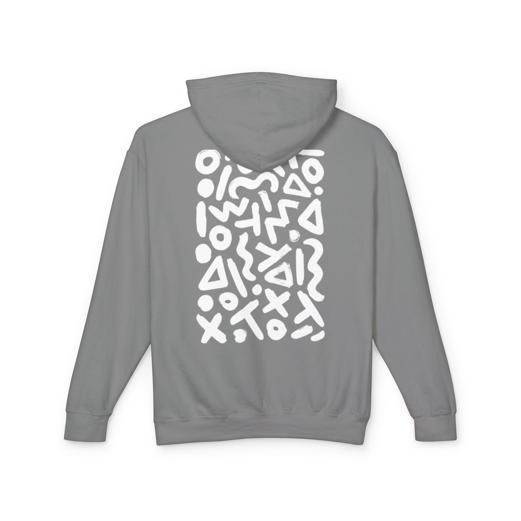 Stylish Delusion Graphic Hooded Sweatshirt
