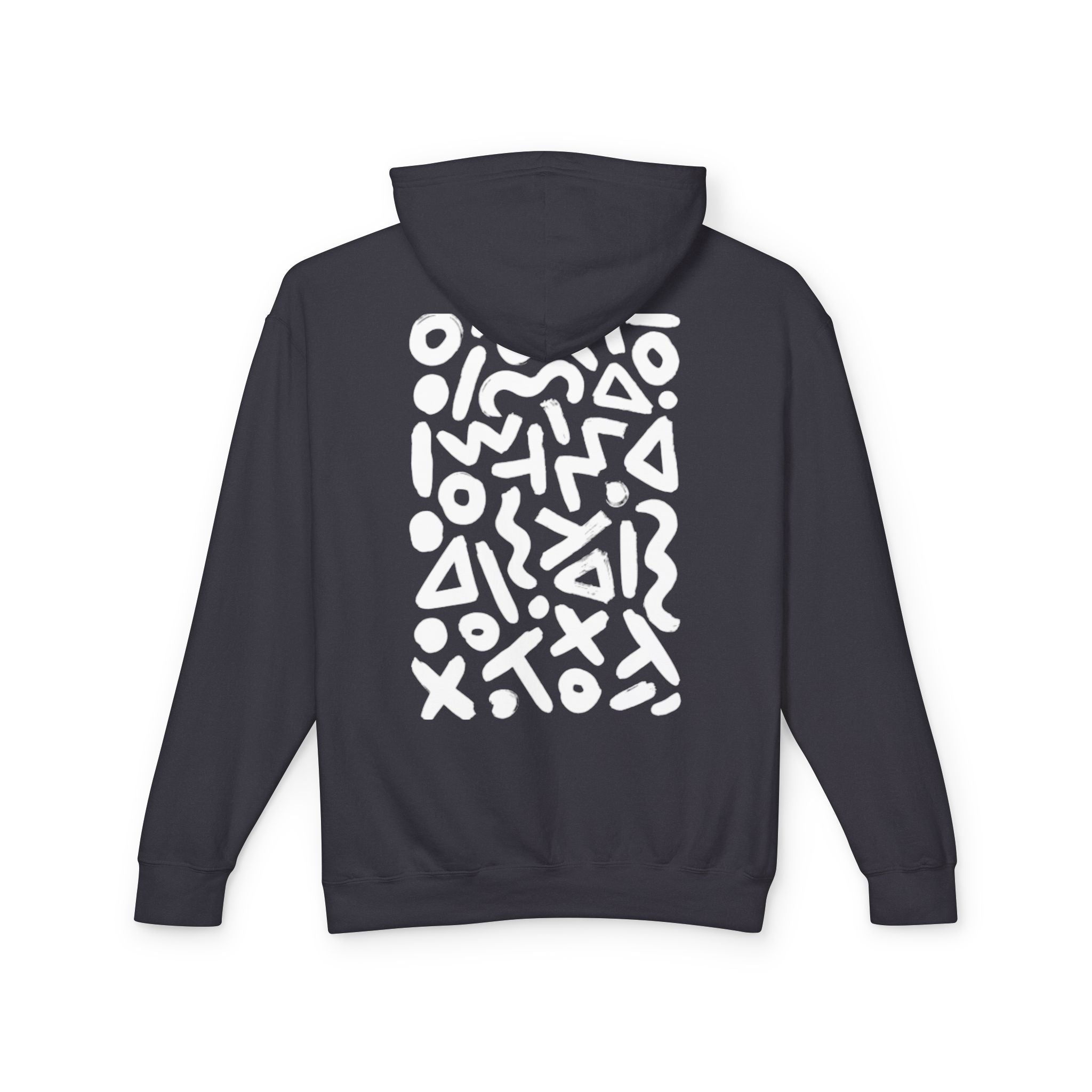 Stylish Delusion Graphic Hooded Sweatshirt