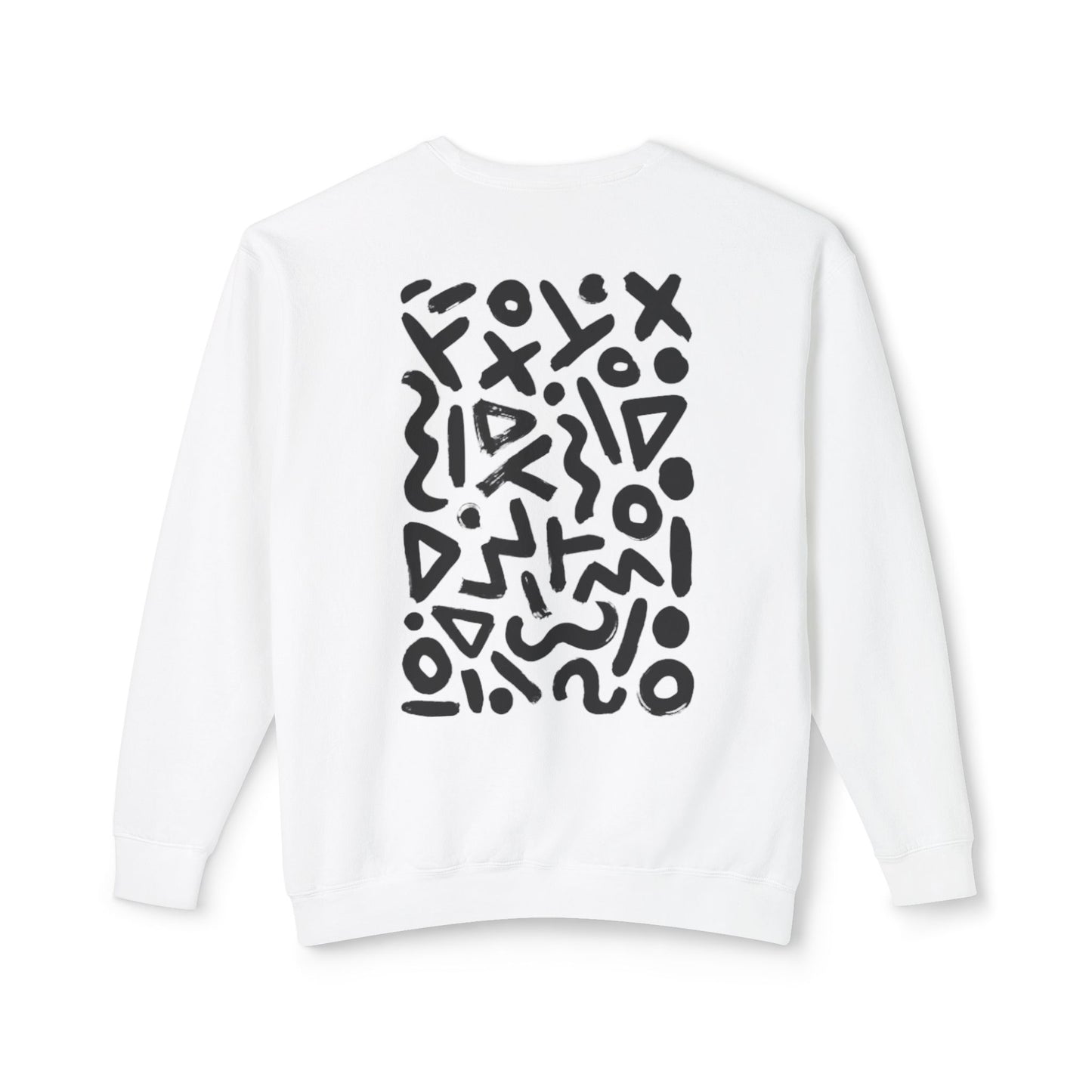 CREWNECK WITH GRAFFITI