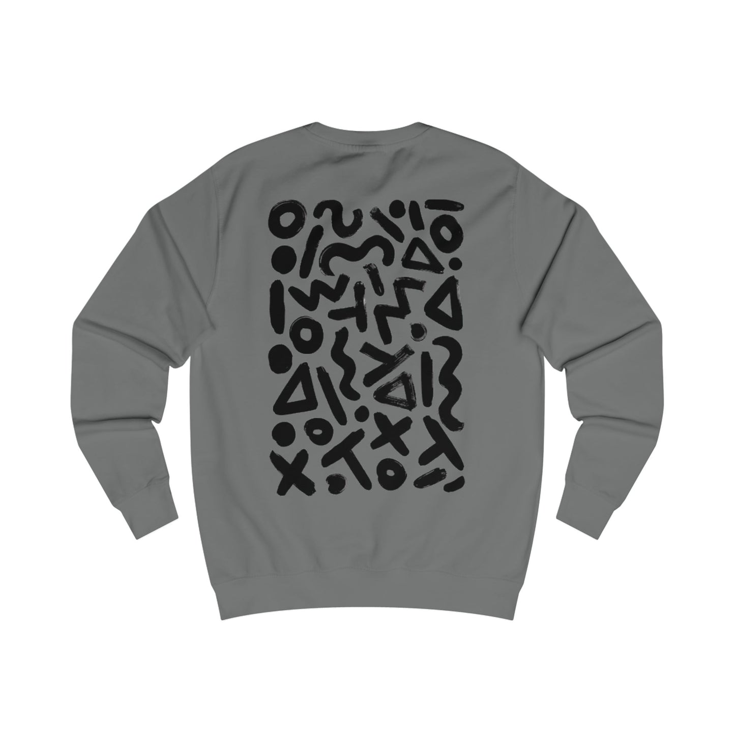 SWEATSHIRT WITH ABSTRACT DESIGN