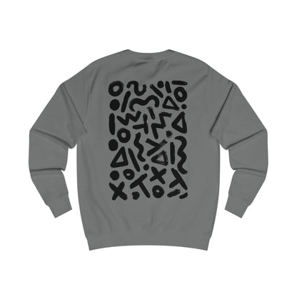 SWEATSHIRT WITH ABSTRACT DESIGN