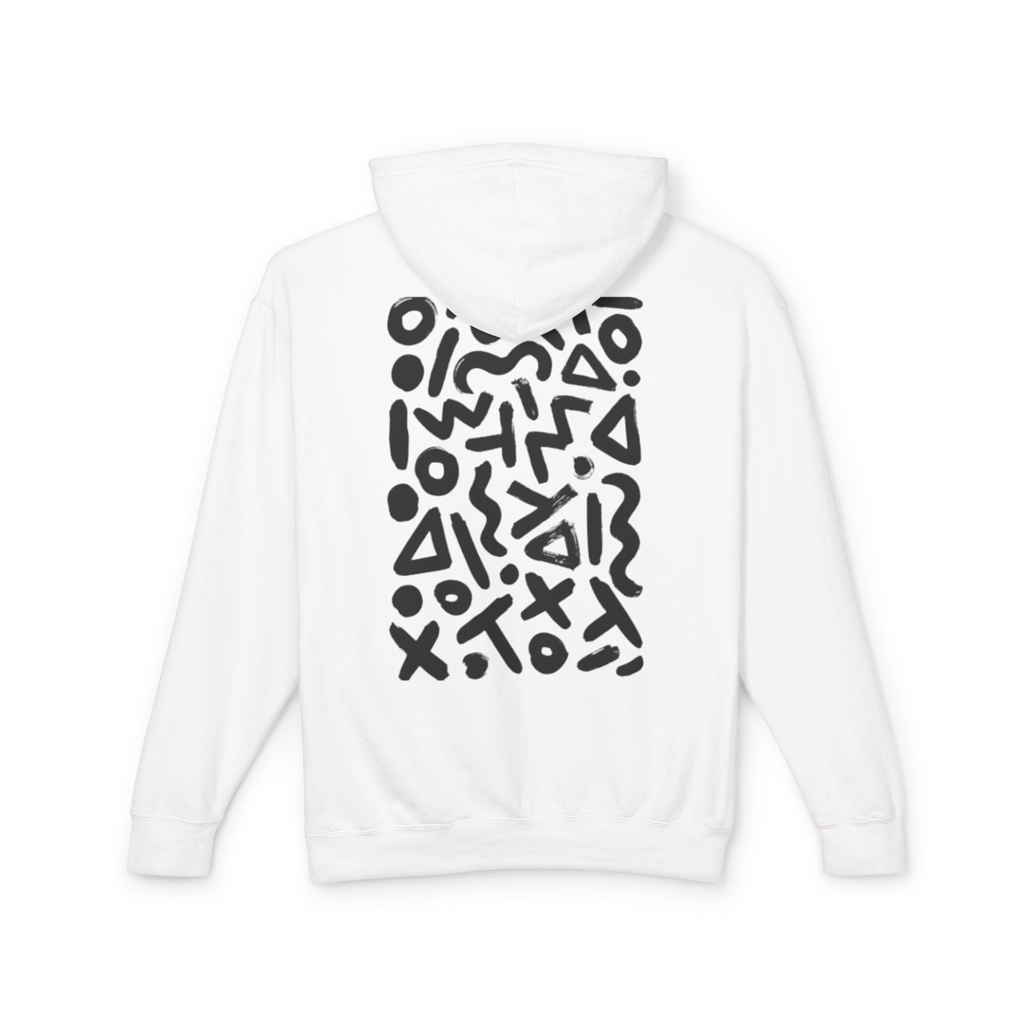 Stylish Delusion Graphic Hooded Sweatshirt