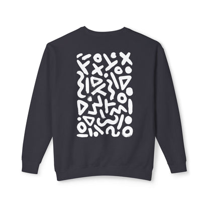 CREWNECK WITH GRAFFITI