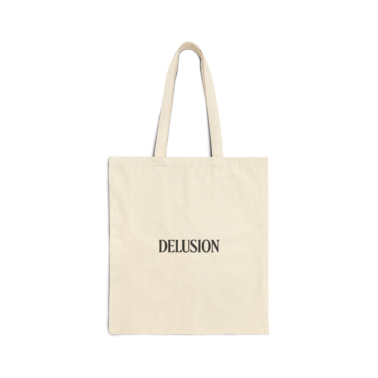 DELUSION COTTON CANVAS TOTE BAG